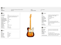 Fender 75th Anniversary American Professional Custom Telecaster Maple Fingerboard 2-Color Sunburst Fender 75th Anniversary American Professional Custom Telecaster Maple Fingerboard 2-Color Sunburst